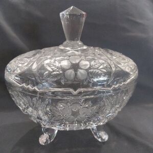Lead Crystal Candy Dish